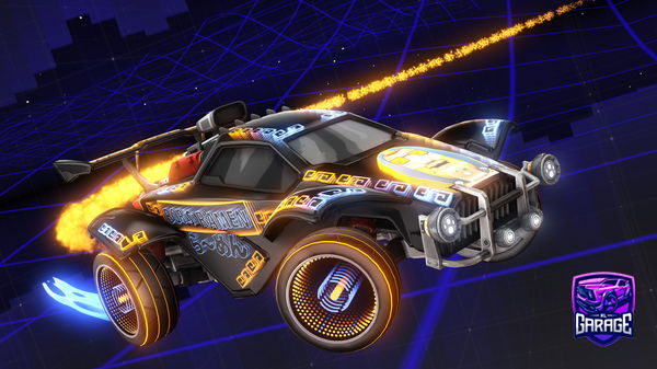 A Rocket League car design from GalyyRL