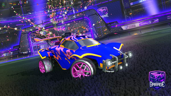 A Rocket League car design from LamboGames20