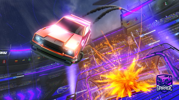 A Rocket League car design from DeadlyDude0308