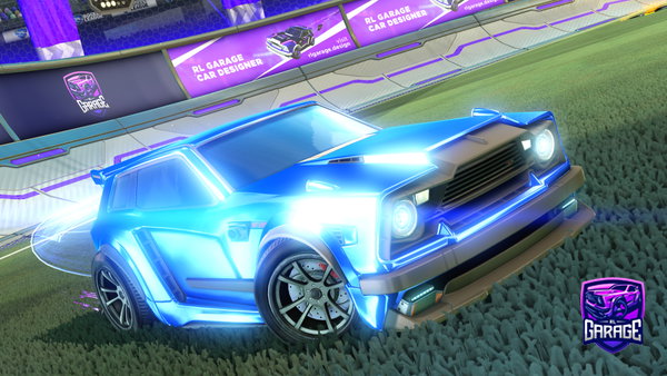 A Rocket League car design from NiraRL