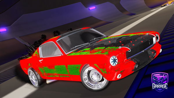 A Rocket League car design from knightyknightly