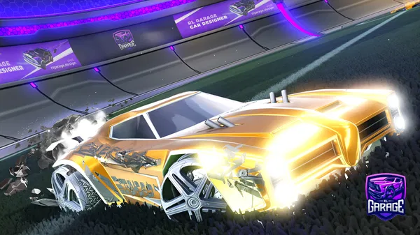 A Rocket League car design from GAMER561