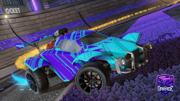 A Rocket League car design from udog