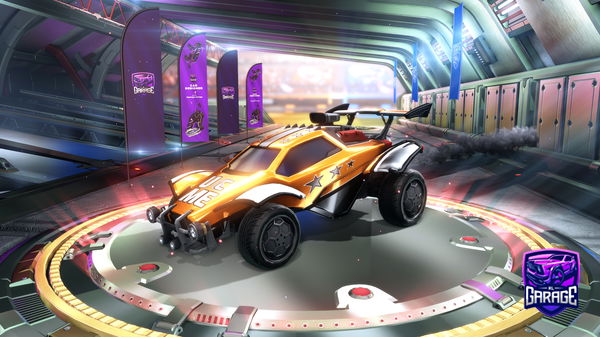 A Rocket League car design from HEADSHOTLEGEND9