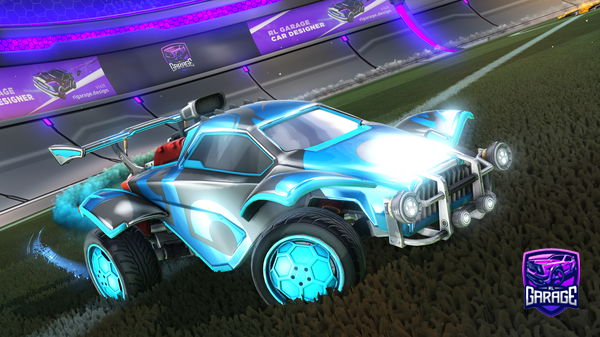 A Rocket League car design from Faze_moon