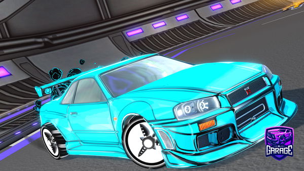 A Rocket League car design from Defamily2019