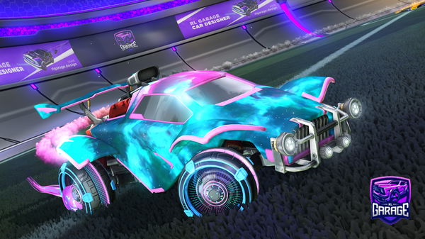 A Rocket League car design from Rogo195