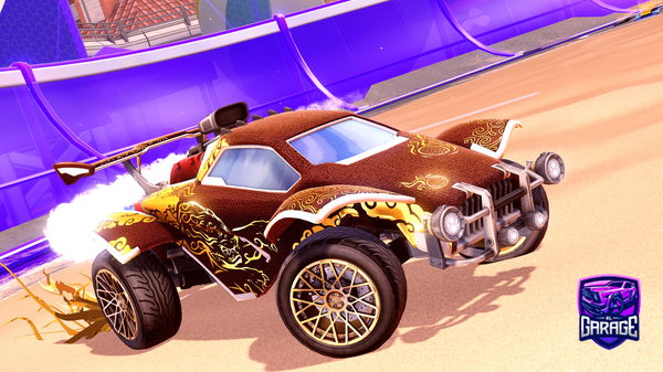 A Rocket League car design from Almuslhix