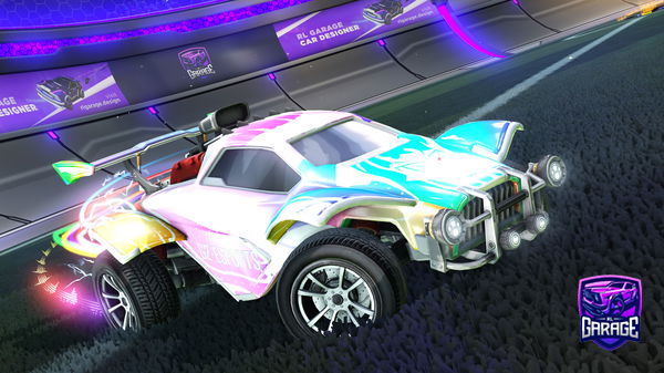 A Rocket League car design from HammHawk_