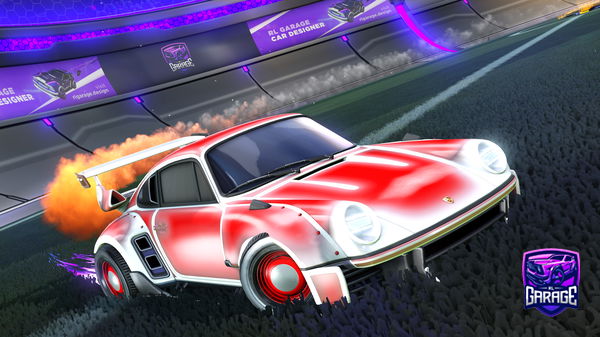 A Rocket League car design from AtomTrade