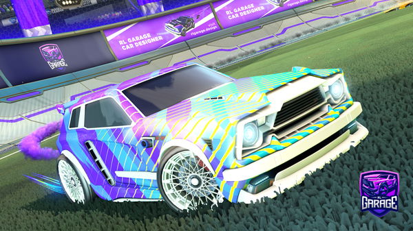 A Rocket League car design from Matasinho
