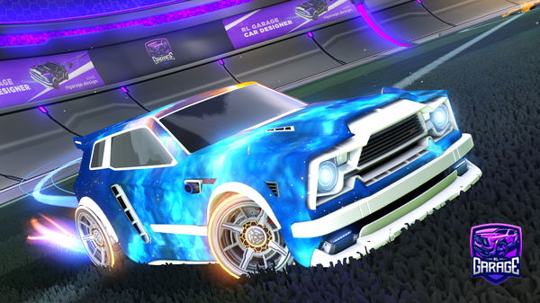 A Rocket League car design from Jdogeldestroyer