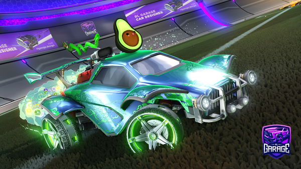 A Rocket League car design from bologneseimhasar