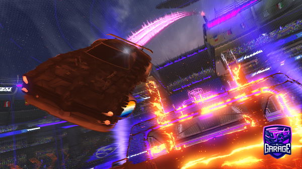 A Rocket League car design from shockingggg