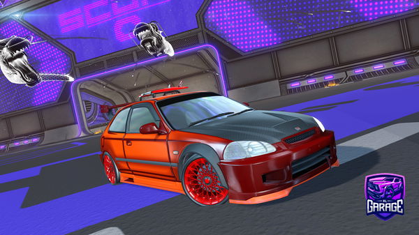 A Rocket League car design from Chache-_x