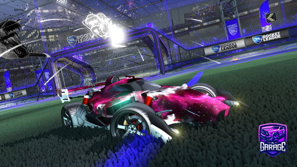A Rocket League car design from Saltyhiiiii