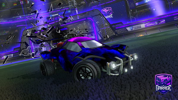 A Rocket League car design from Poulpium