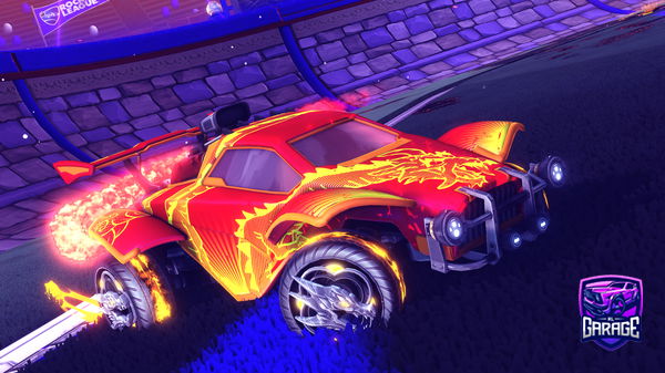 A Rocket League car design from LT3ch