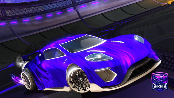 A Rocket League car design from isntFub