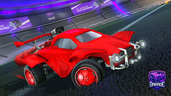 A Rocket League car design from Tbinvxder