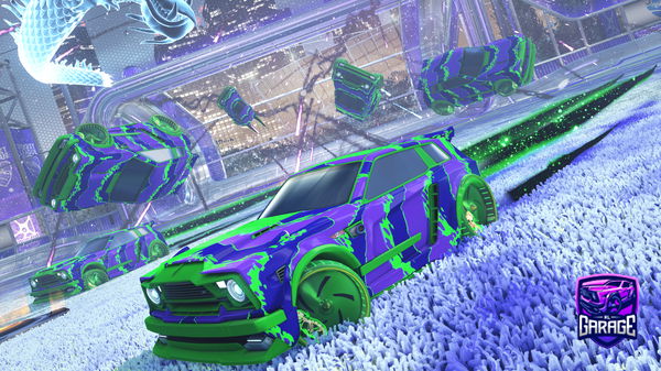 A Rocket League car design from LaneRapz