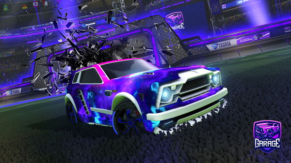 A Rocket League car design from iii_FAZ3A