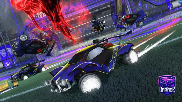 A Rocket League car design from Jeebozz