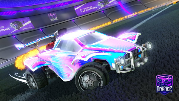 A Rocket League car design from Aubergine3256