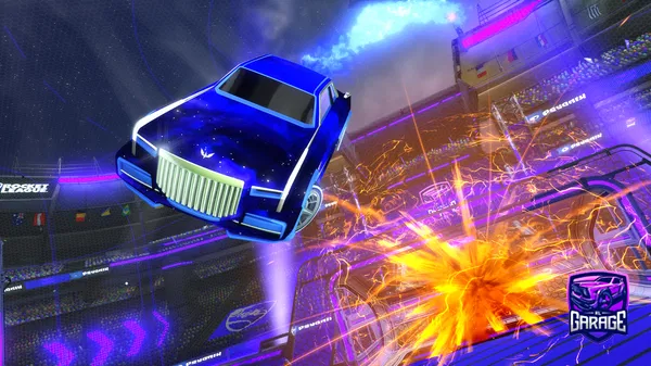 A Rocket League car design from HakonEriksen