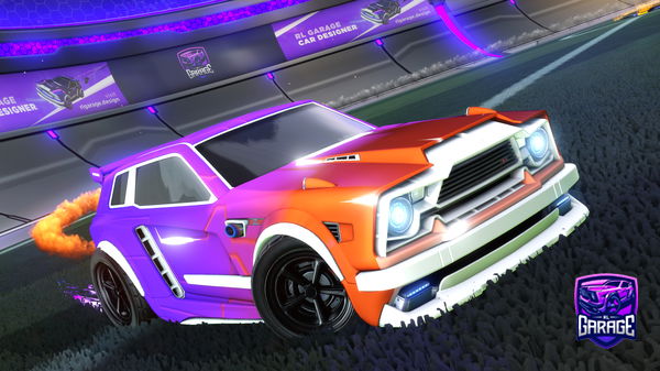 A Rocket League car design from YoItzSwazy