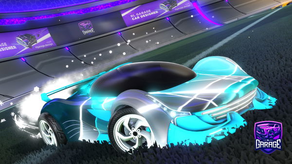 A Rocket League car design from Massnitro