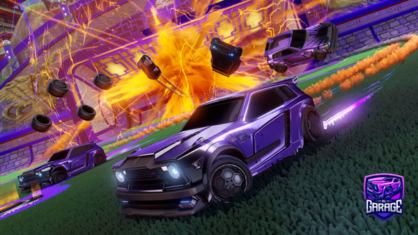 A Rocket League car design from SchelckPoirot