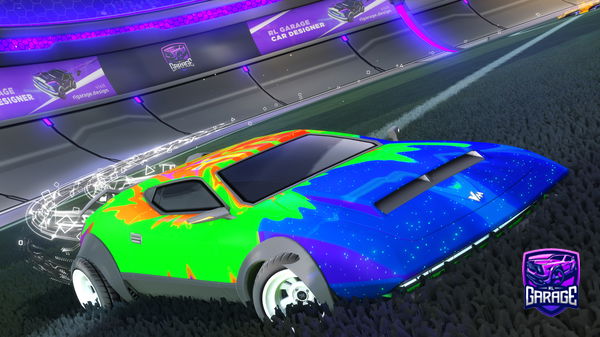 A Rocket League car design from M4dreap3r