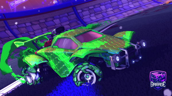 A Rocket League car design from Foo515