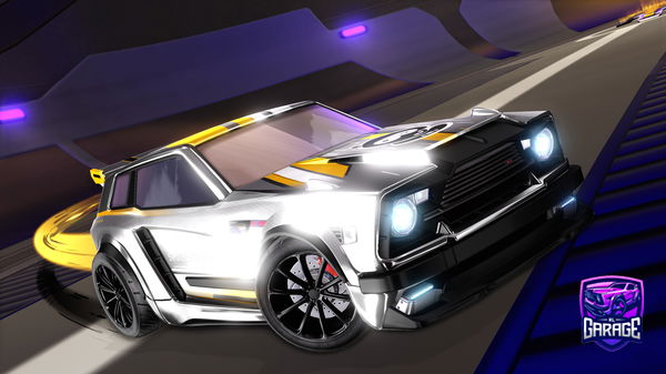 A Rocket League car design from Heubi4