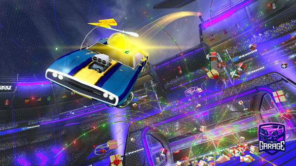 A Rocket League car design from Ieiejeje