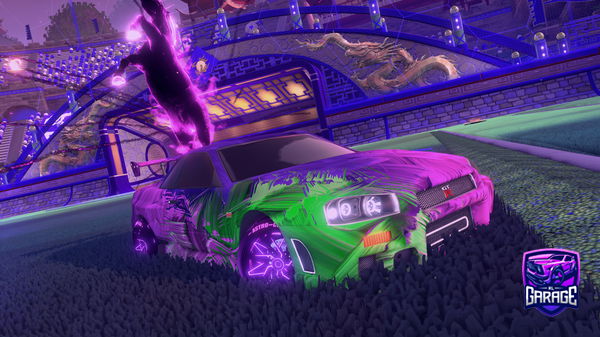 A Rocket League car design from DaCrazyWizBo