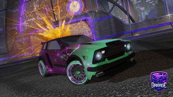 A Rocket League car design from PhoenixMcbl