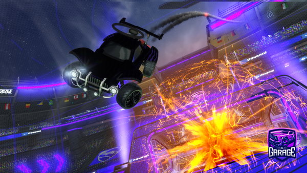 A Rocket League car design from sandeross
