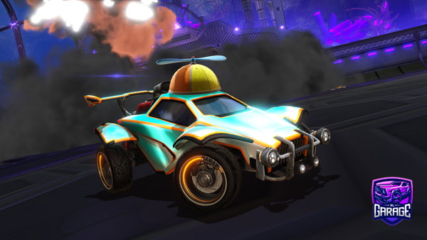 A Rocket League car design from Mrcrabstl