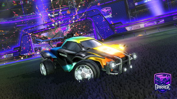 A Rocket League car design from Not-Naytan