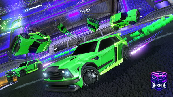 A Rocket League car design from sillyrl_designs