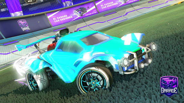 A Rocket League car design from ckeyzonyt