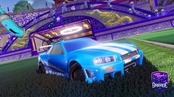 A Rocket League car design from Kaue_matador45