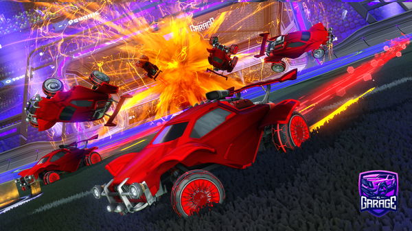 A Rocket League car design from ultimategamer08