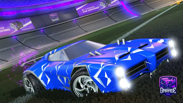 A Rocket League car design from JackieKy2