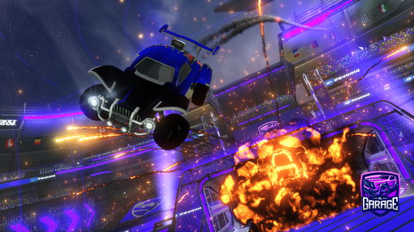 A Rocket League car design from STR-FEARLESS