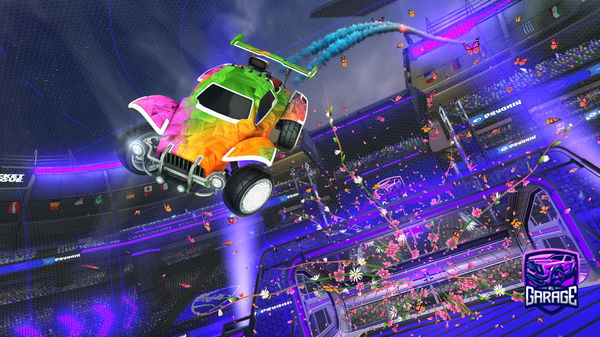 A Rocket League car design from kravlux