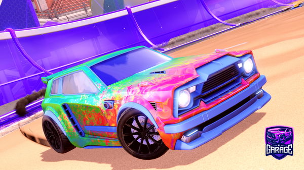 A Rocket League car design from Nunc