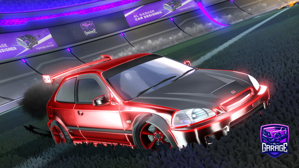 A Rocket League car design from Spookaluke09